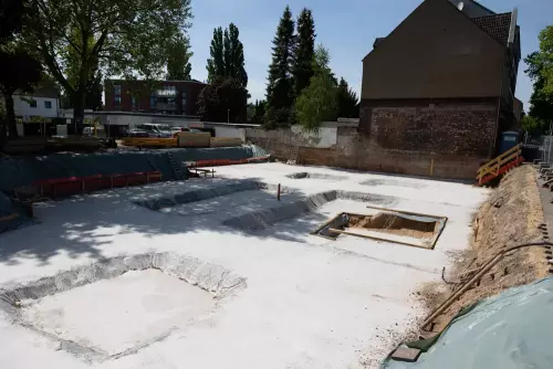 Fundament trocknen lassen - 2 von 3