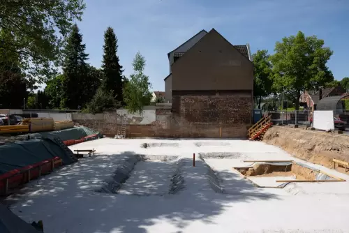 Fundament trocknen lassen - 3 von 3